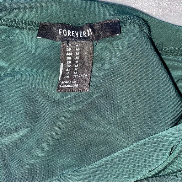 Perfect Holiday Dress - Hunter Green - Picture 3 of 3